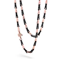 Collier Baraka Homme in Céramique Diamante GC232071ROCN550002